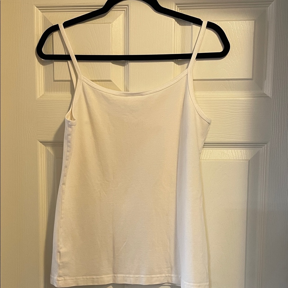 Lacoste Women's Classic White Tank - Picture 4 of 4